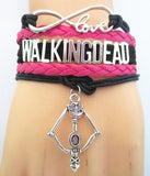 TWD - The Walking Dead Leather Charm Bracelet