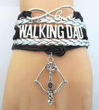 TWD - The Walking Dead Leather Charm Bracelet