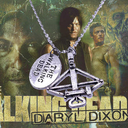 TWD - Daryl's Crossbow Pendant Necklace