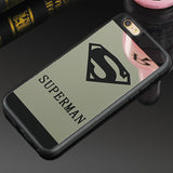 Gold Mirror Finish Superman/Woman iphone Case