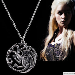 GOT - Khaleesi Dragon Pendant Necklace