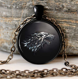 Game of Thrones - Stark Wolf Pendant Necklase